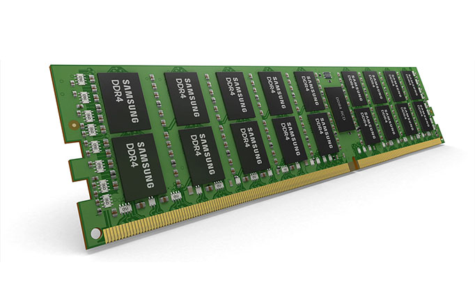 سامسونگ 256 گیگابایت حافظه رم DDR4 عرضه میکند